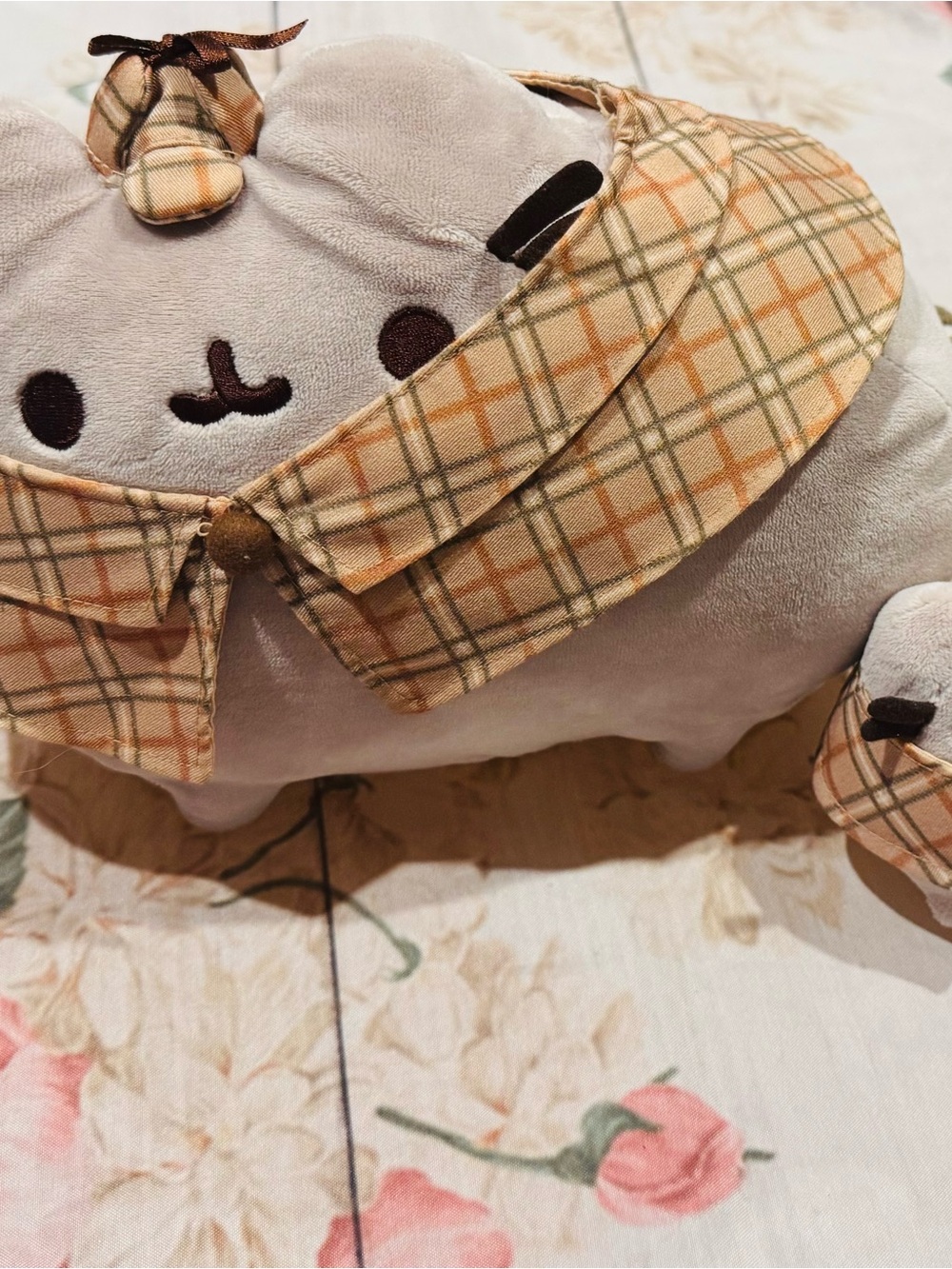 Pusheen Detective Plush & Keychain Bundle UK Exclusive Gund from 2016 RARE
